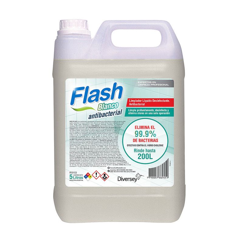 Detergente Hipoalergenico Flash 5lt