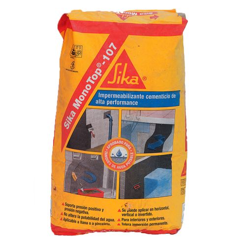 Impermeabilizante Cementicio 25 Kg Sika