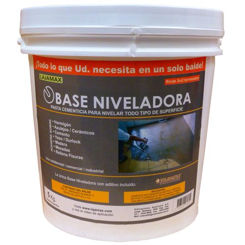 Base Niveladora Pasta Cementicia 5 Kg Hidroquimica Americana