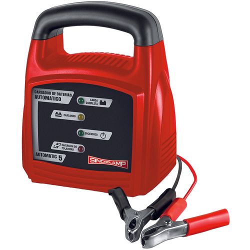 Cargador de Batería Automático 4 Amp Sincrolamp