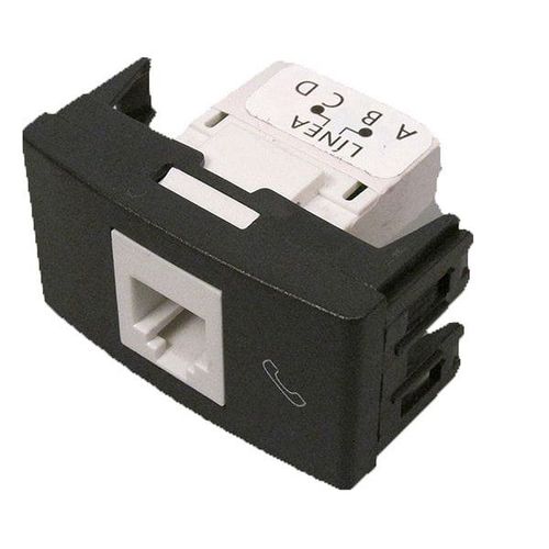 Módulo Toma Teléfono RJ-11 Gris Kalop