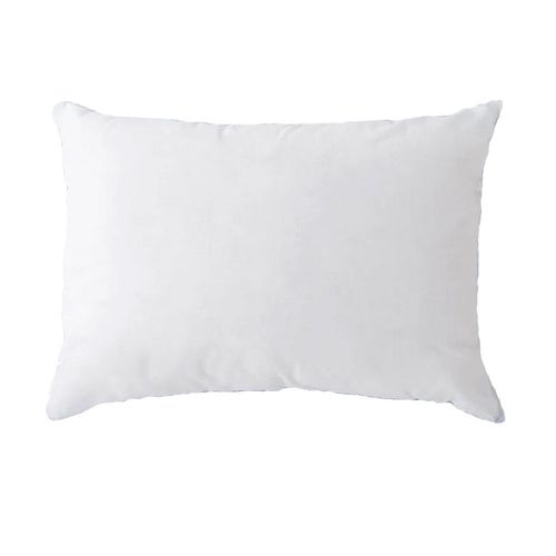 Almohada Microfibra Blanco 50x70 Cm Vellón Siliconado Única