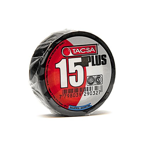 Cinta Aisladora PVC Negro 20 Mts Tacsa