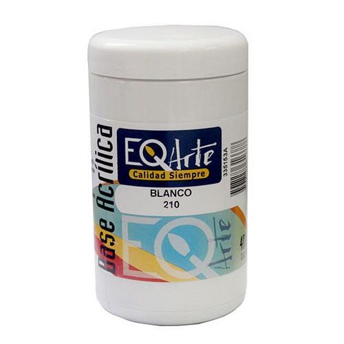 Base Acrílica Blanco Mate 400 Cc Eq Artistica