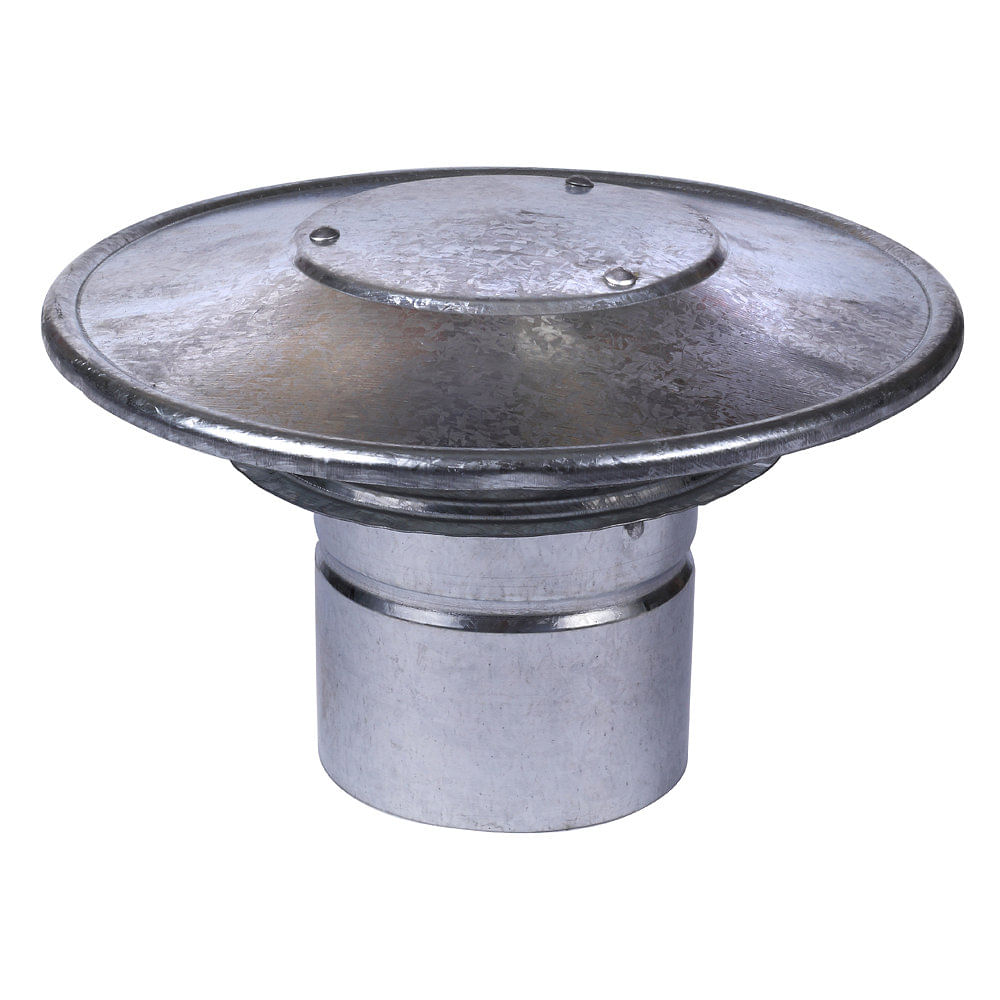 Sombrerete Chapa Galvanizada 125 Mm El Fontanero