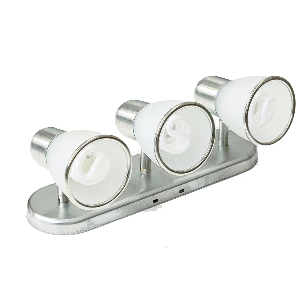 Spot Halógeno 3 Luces 40 W Platil 3903/5 San Lorenzo Iluminación