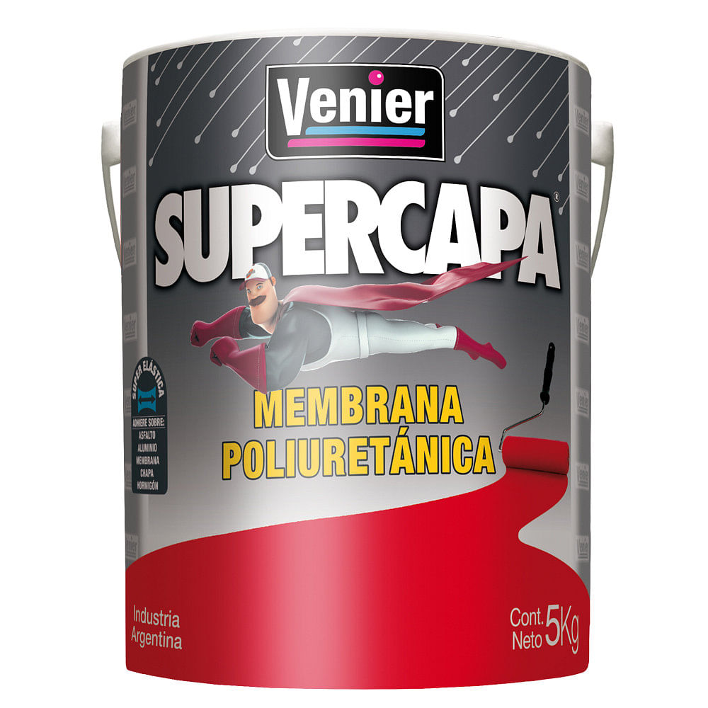 Membrana Poliuretánica Rojo Cerámico Mate 5 Kg Venier