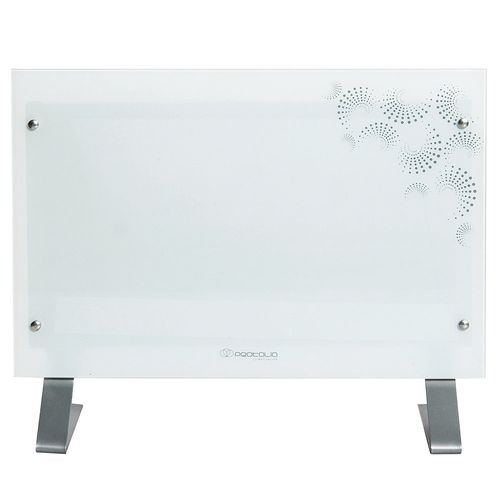 Panel Calefactor Cerámico 2000 W Vidrio Templado Blanco Ch2000A Protalia