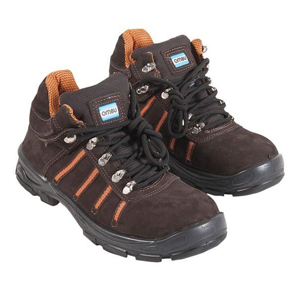 Botin Ombu Botines Para Trabajo Botín Krypton Marrón Talle 39 Ombú