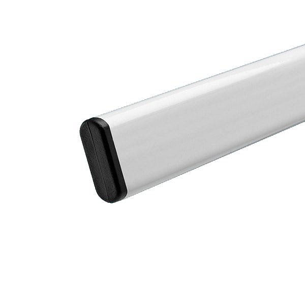 Caño Oval 80 Cm Acero Blanco Mepatsa