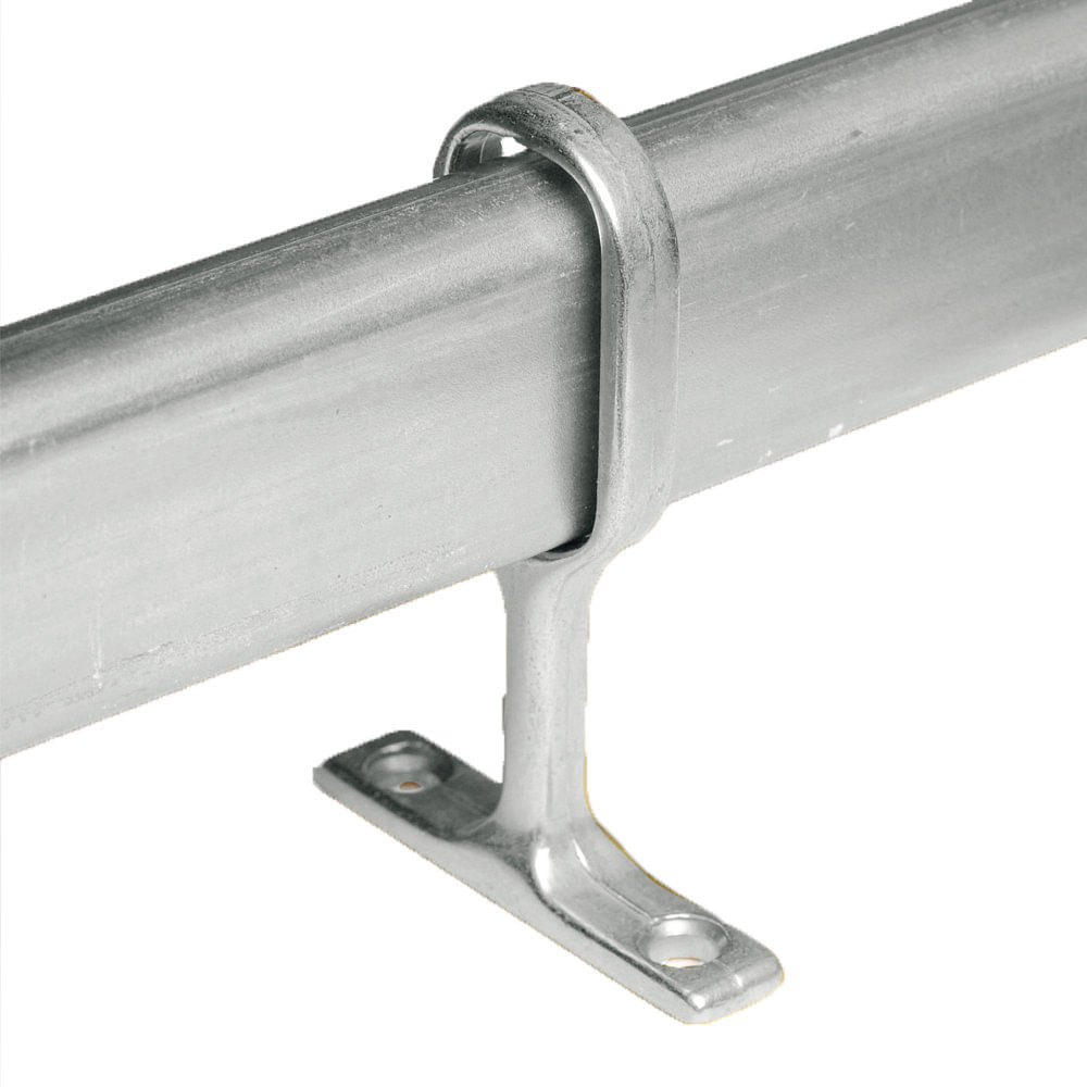 Caño Oval Acero 150 Cm Gris Mepatsa