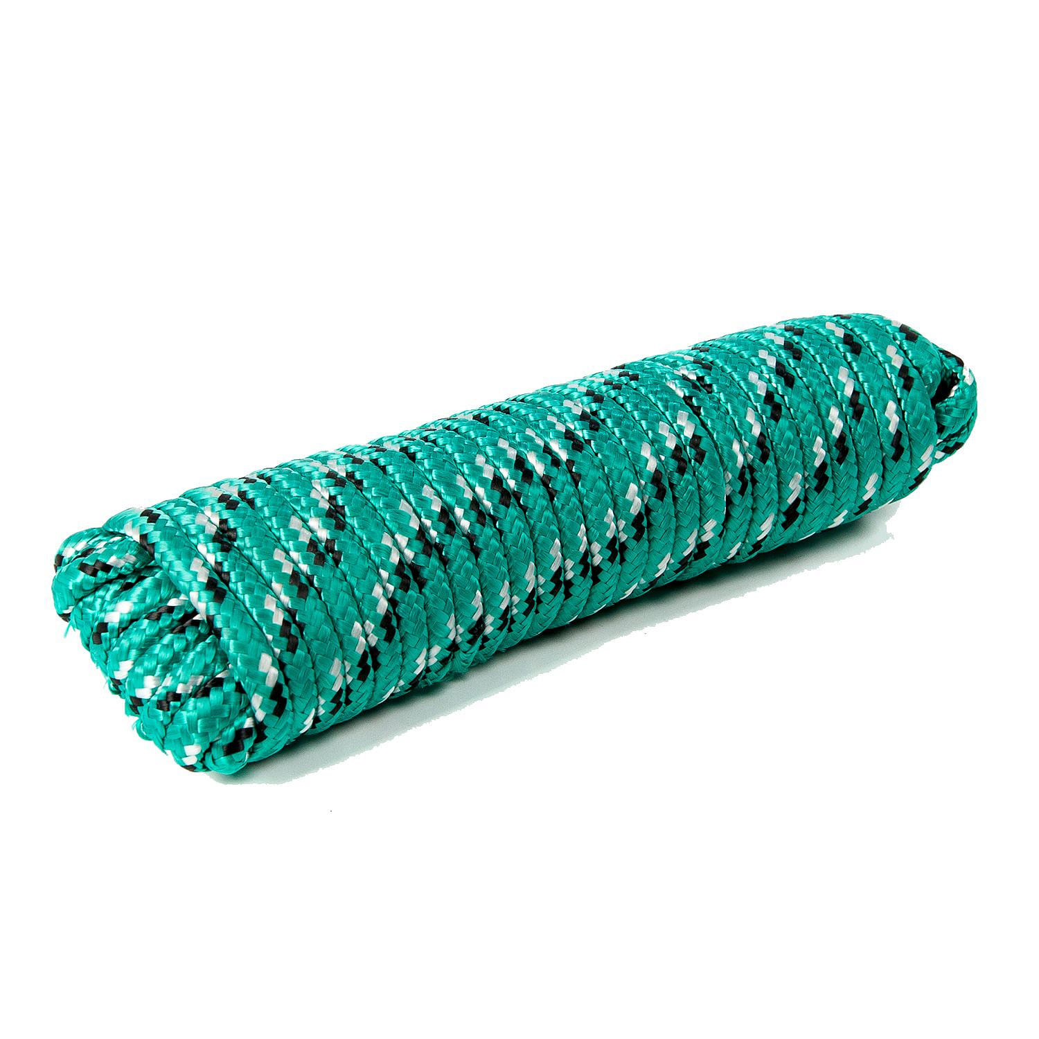Soga Polipropileno Trenzada 95 Mm X 15 Mts Verde Maxhaus