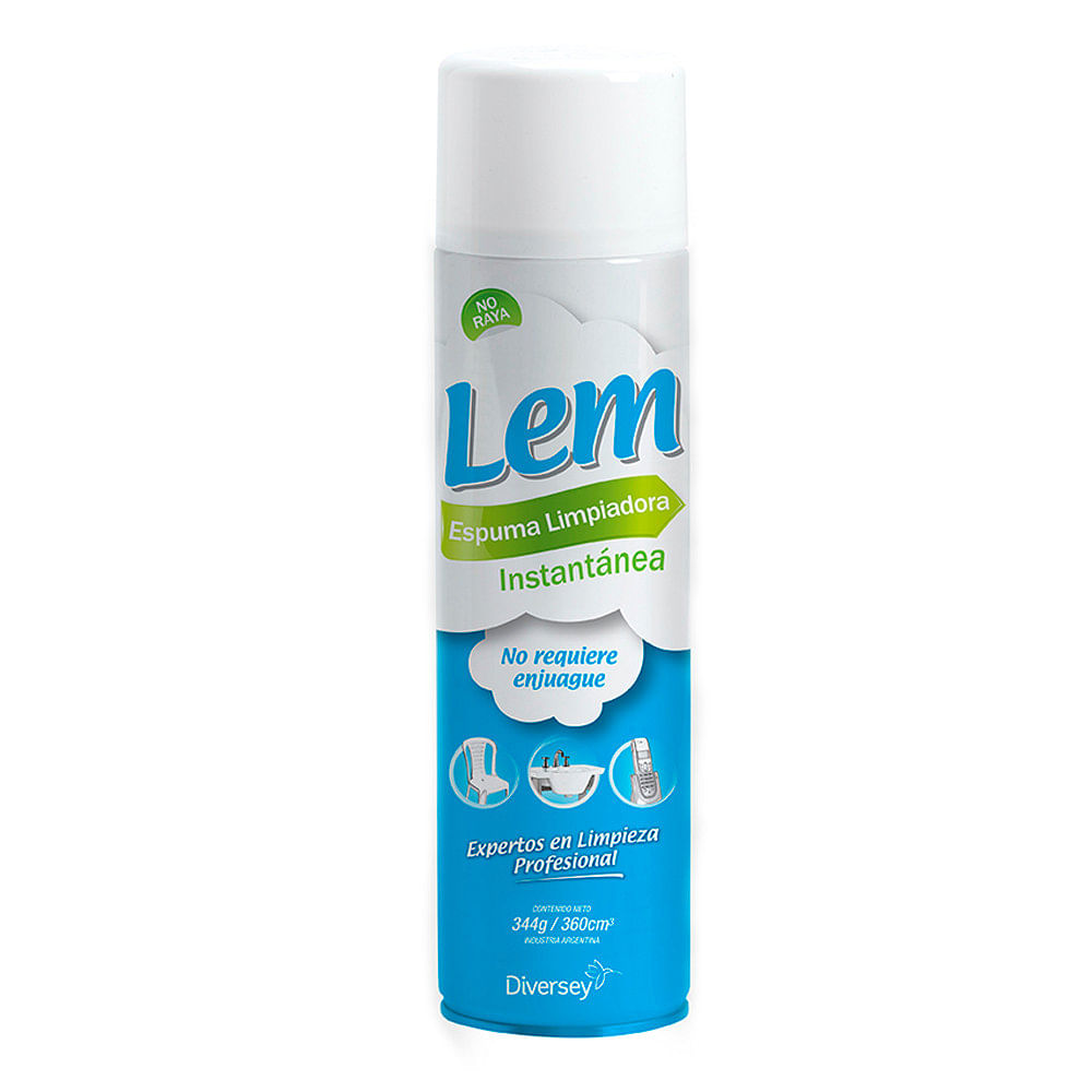 Espuma Limpiadora Instantánea 360 Cc Lem
