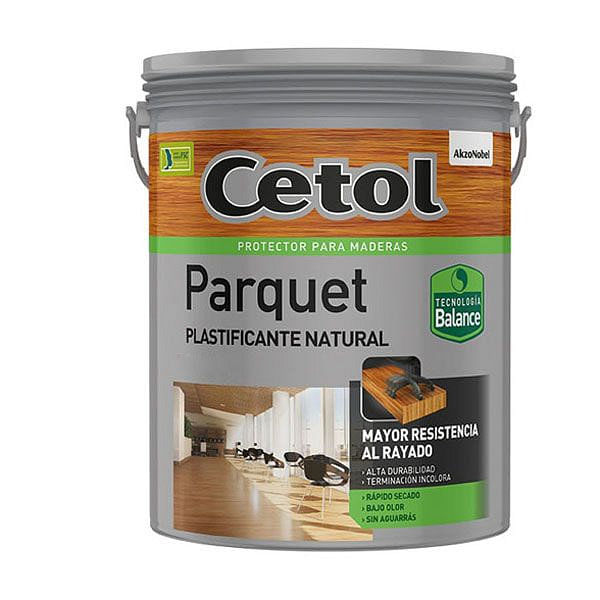 Plastificante Natural Parquet Satinado 1 Lts Cetol