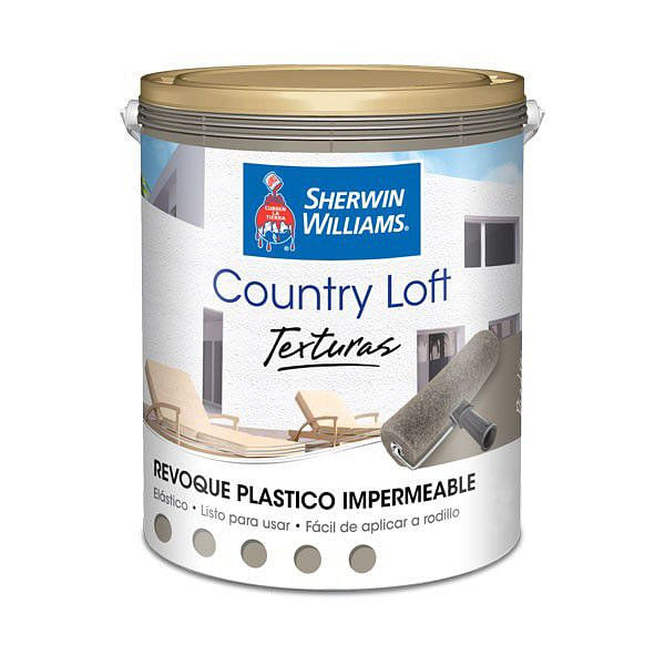 Revestimiento Texturado Piedra 25 Kg Country Loft Sherwin Williams