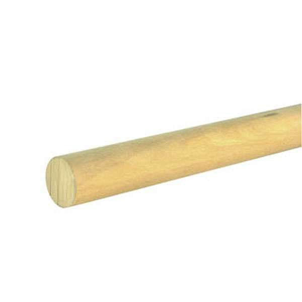 Varilla Madera 6Mm X 1 Mts Blanco