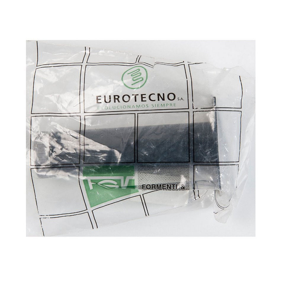 Pata Redonda Regulable 38 Mm x 15 Cm Negra Eurotecno