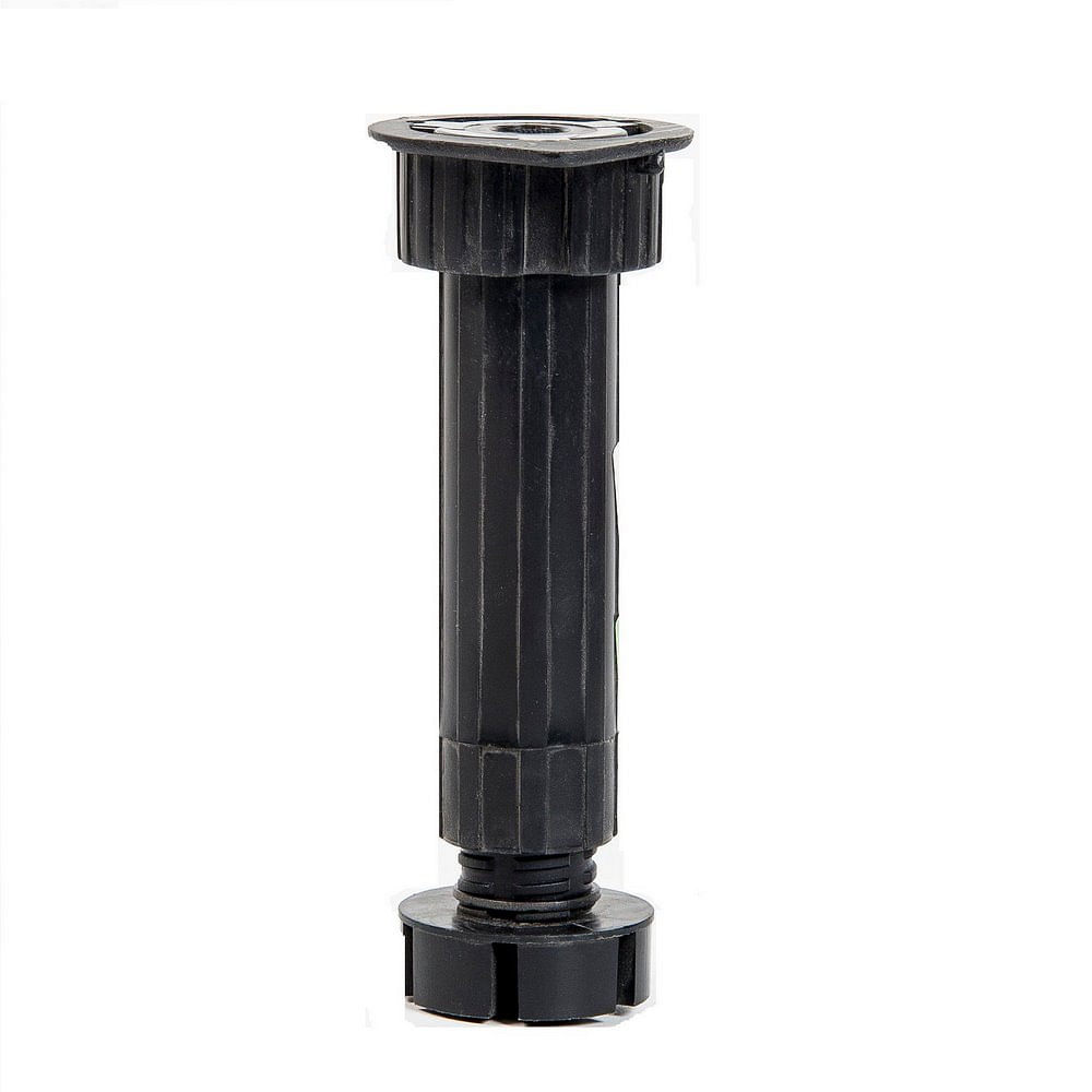 Pata Regulable Plástica 14 a 19 Cm Negra Eurotecno