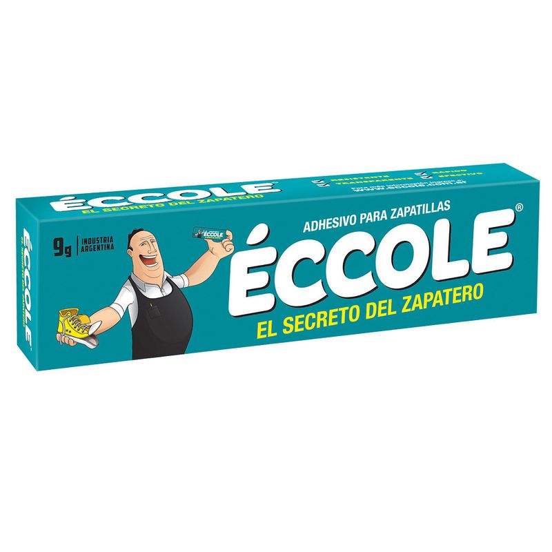 ÉCCOLE® pega zapatillas, cuero, telas y ciertos plásticos