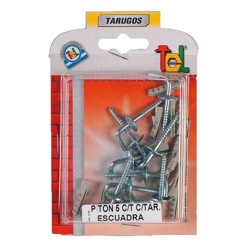 Pitón 5 Escua Con Tope Y Tarugo 10 Unid Easy