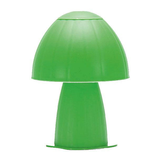 Velador Honguito E27 1 Luz Verde 13 W Abitare
