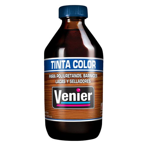 Tinta Color Cedro Para Poliuretanos 240 Cc Venier