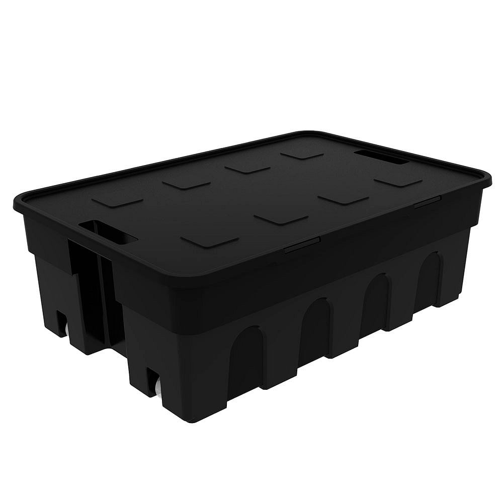 Caja baul para exterior con ruedas - MultiHogar UY