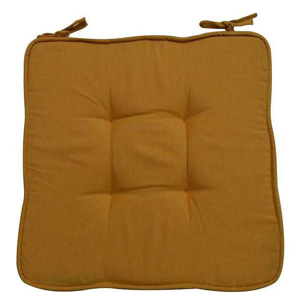 Almohadón Zukatek Iara Con Atraque Mostaza 5X40X40 Cm
