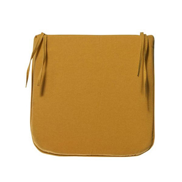 Almohadón Zukatek Yaco Con Vivo Mostaza 3X38X38 Cm