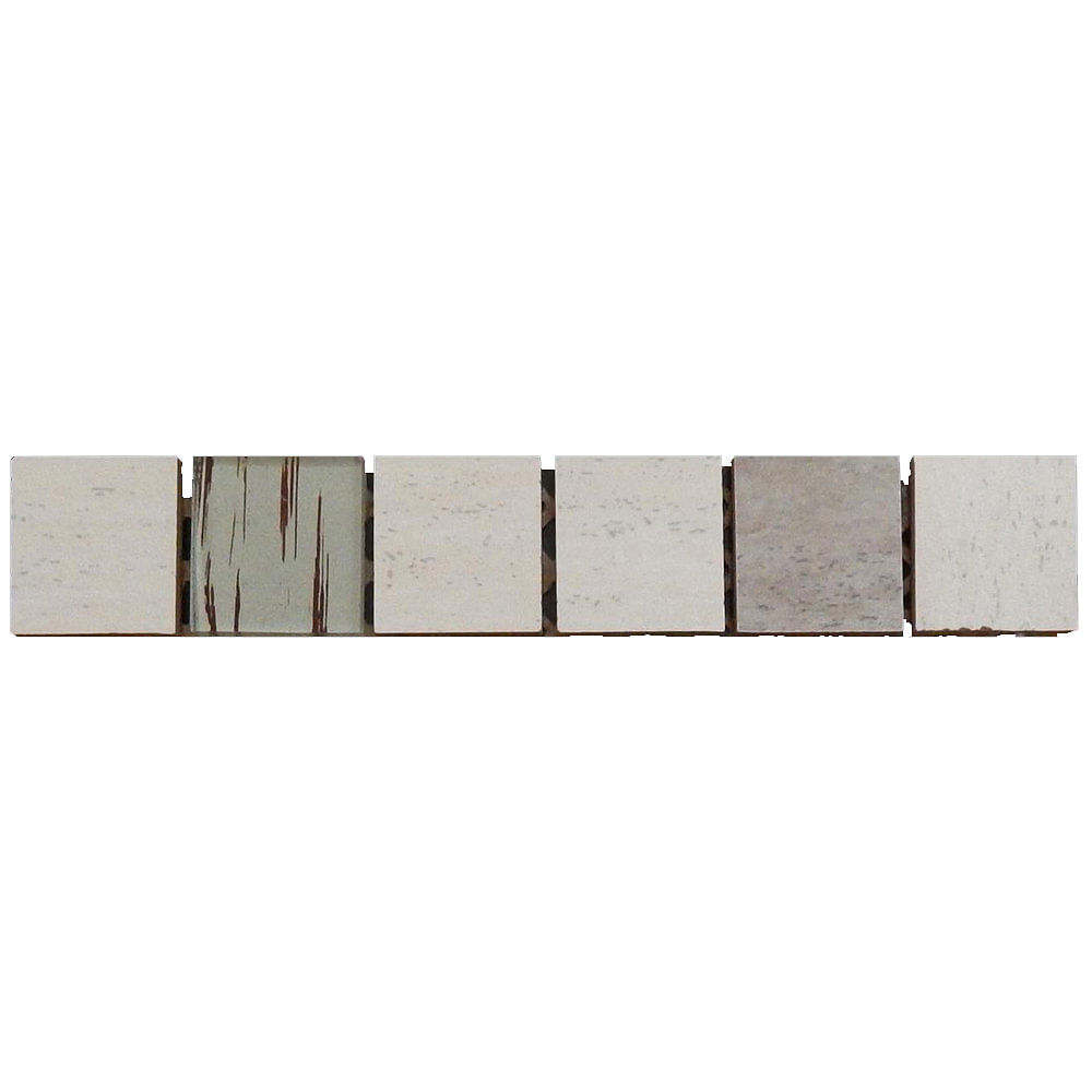Malla Cerámica Verde 5X30 Cm Gruppo Pietrabella