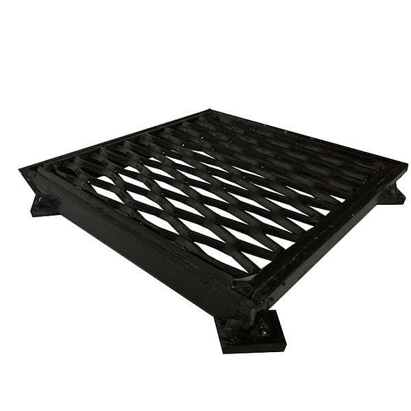 Rejilla Ventilación Metal Desplegado 25x25 Cm Soporteck