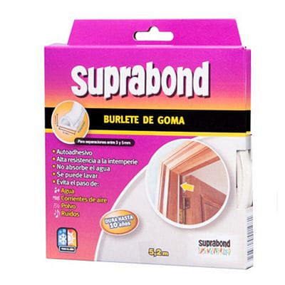 Burlete de Goma 5 Mts Marrón Suprabond