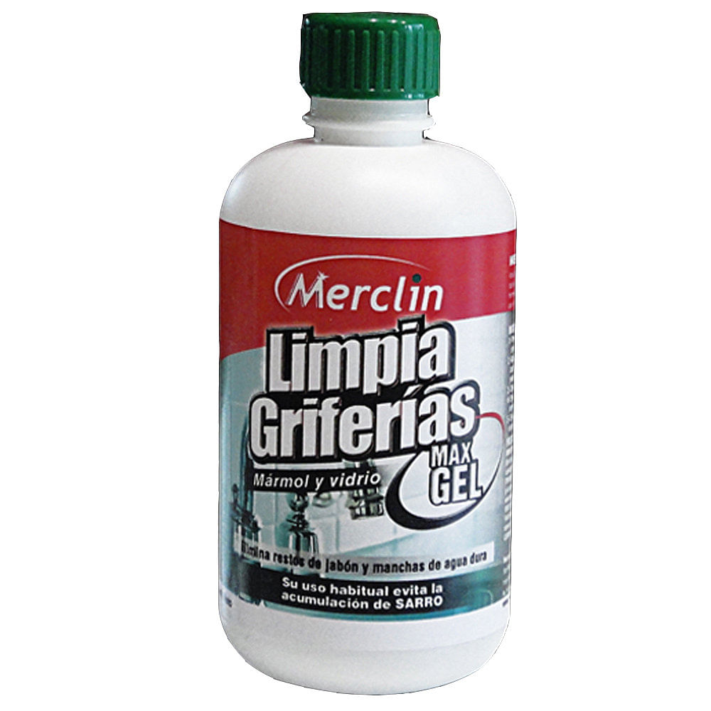 Limpiador de Griferías Máx Gel 500 Ml Merclin