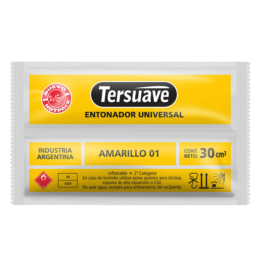 Entonador Universal Amarillo 01 30 Cm3 Tersuave