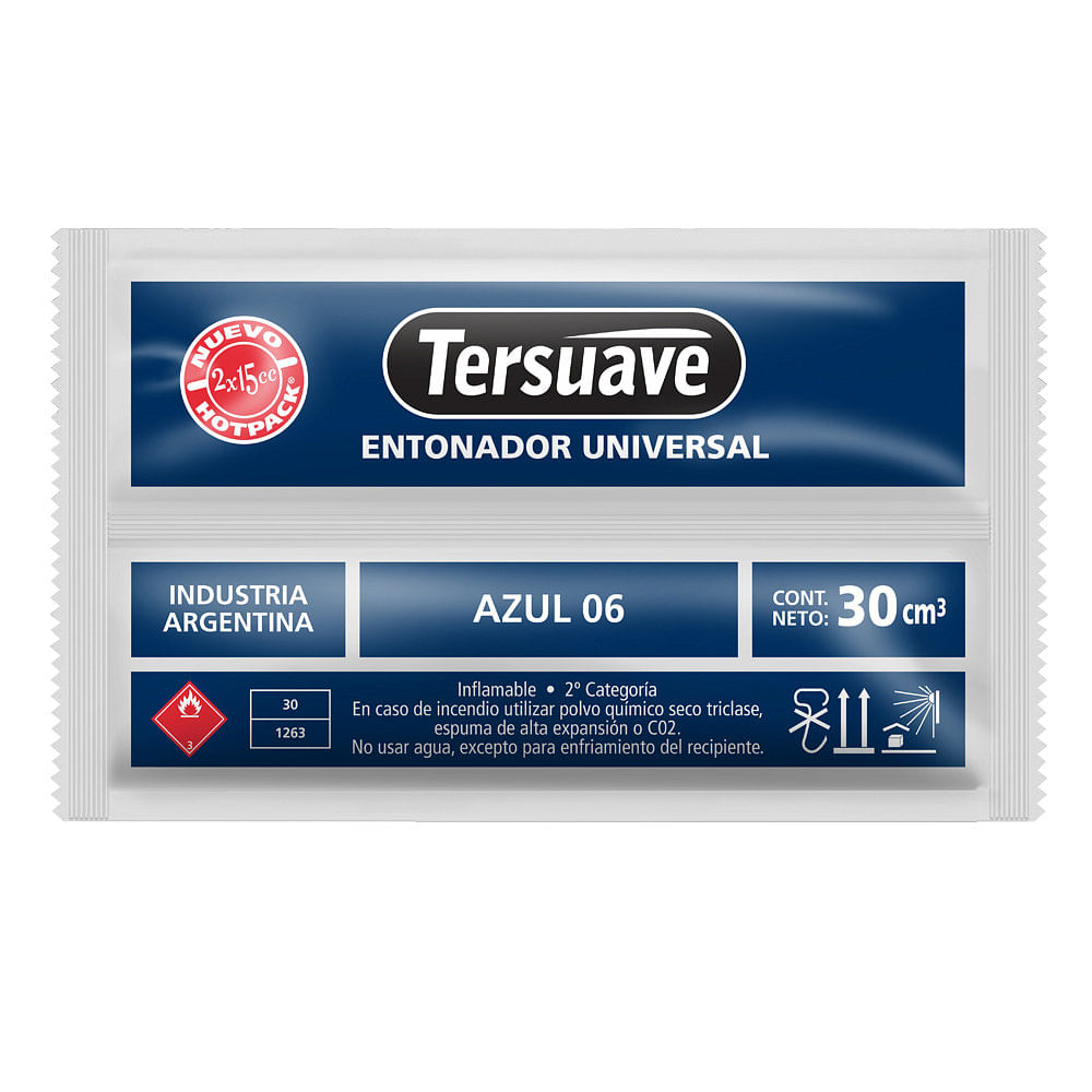 Entonador Universal Azul 30 Cc Tersuave