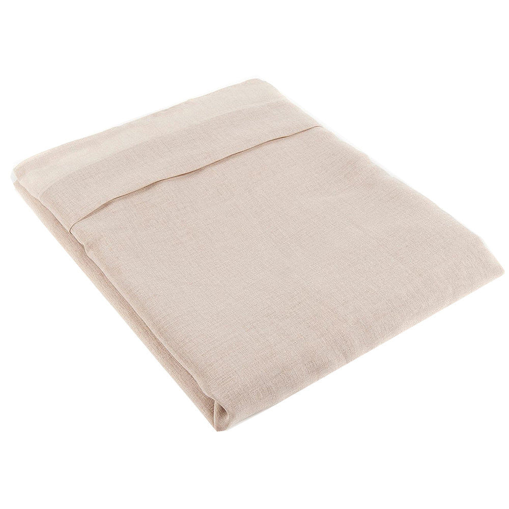Cortina Gasa Beige 210X140 Cm Lisa Coleccionne