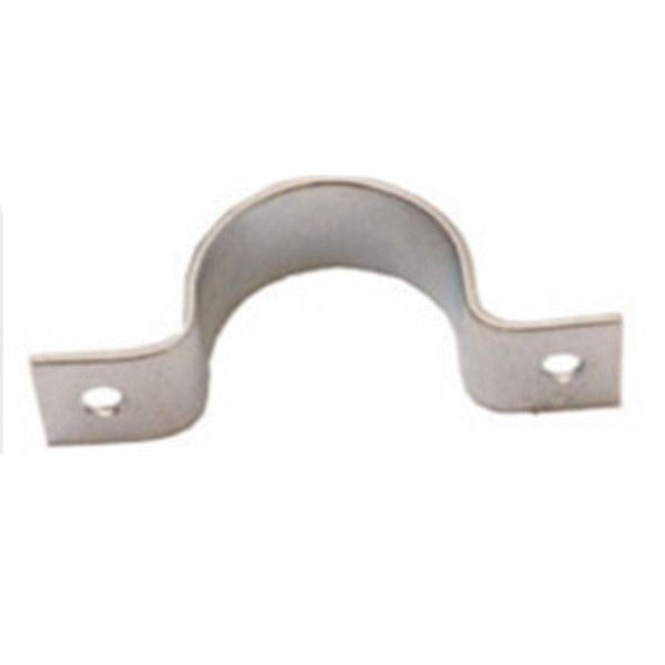 Grampa Omega 1 1/2" Chapa Gris El Fontanero