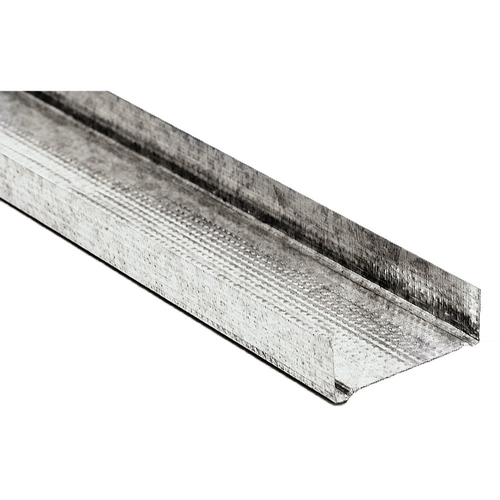 Montante 34 Mm x 2.6 Mts Gris 0.52 Mm