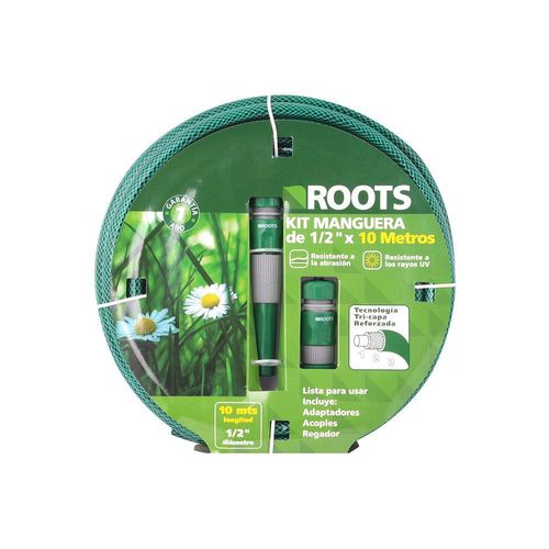 Manguera de Riego 10 Mts 1/2" Roots