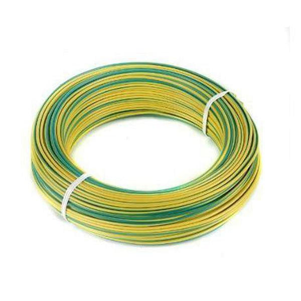 Cable Unipolar 1.5 Mm Verde y Amarillo Plastix"Cf" X10 Mts Imsa