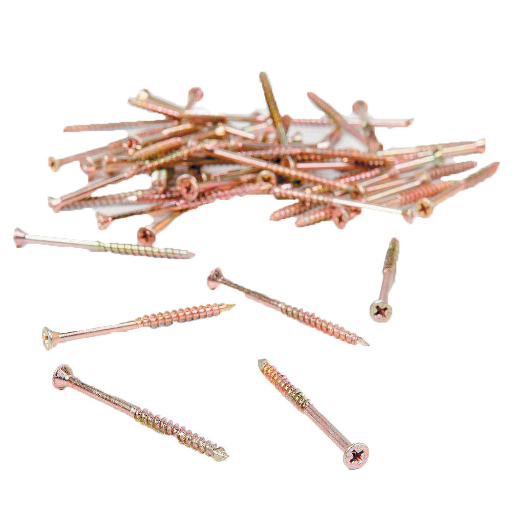 Tornillo Madera 4x45 Mm Carpintería 50 Un Tel