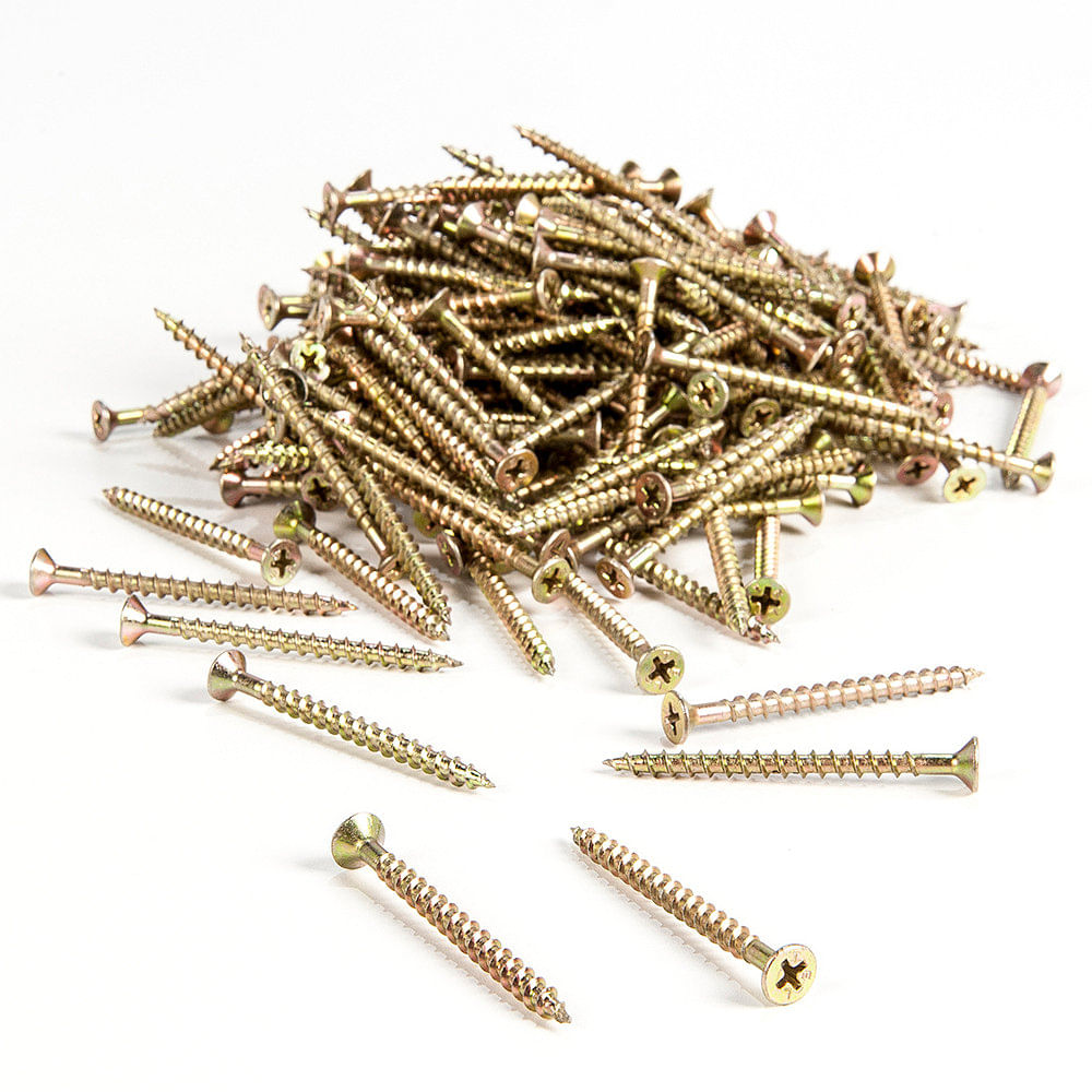 Tornillo Madera 4.5X57.2 Mm Carpintería X200 Un Tel