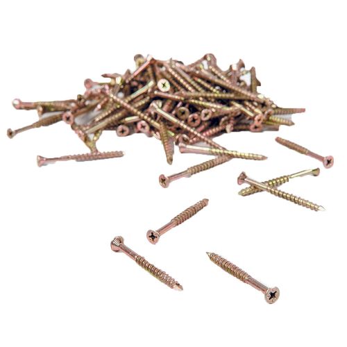 Tornillo Madera 4x45 Mm Carpintería 10 Un Tel