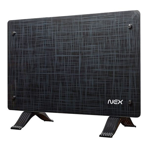 Panel Vitro Convector 2000 W Negro NEX