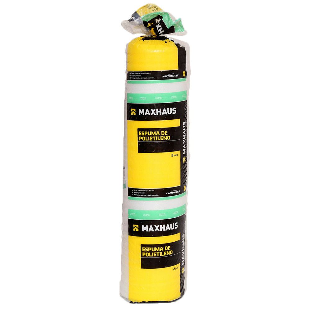 Espuma de Polietileno 2 Mm X 20 Mts Maxhaus