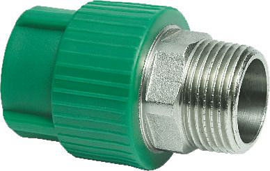 Tubo Macho Termofusión 1 1/4 Pulgada Polipropileno Tubofusión