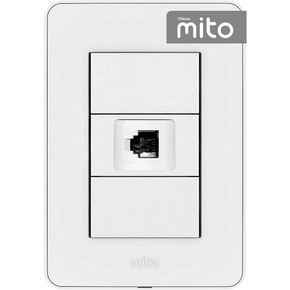 Línea Armada Toma Teléfono Blanca Mito Jeluz