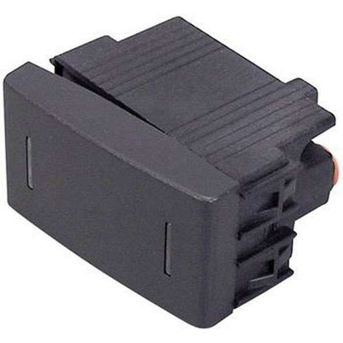 Módulo Interruptor Combinado Gris 10A Kalop