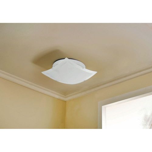 Plafón 1 Luz 25 Cm Cuadrado Blanco Balucce