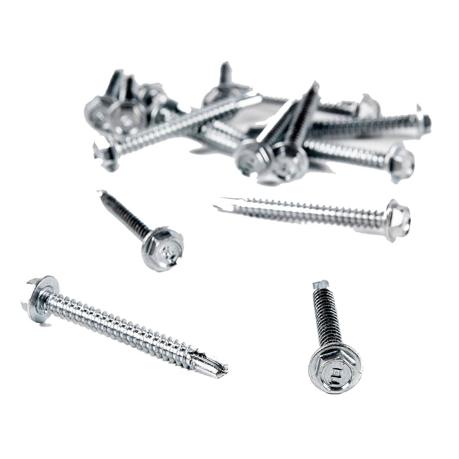 Tornillo Autoperforante Hex T1 5,5x50,8 Mm Steel Framing 12 Un Tel